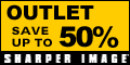 Save up to 50% at Sharper Image Outlet